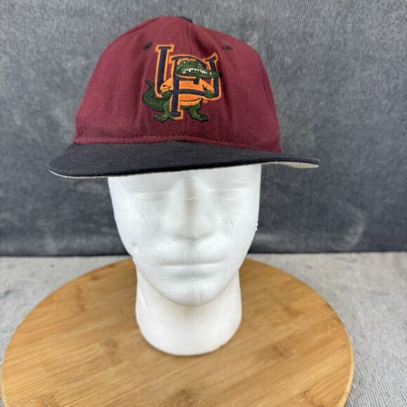 Vintage University Of Florida Gators Hat Cap Fitted Size 7 1/8New Era Wool USA - Picture 1 of 13